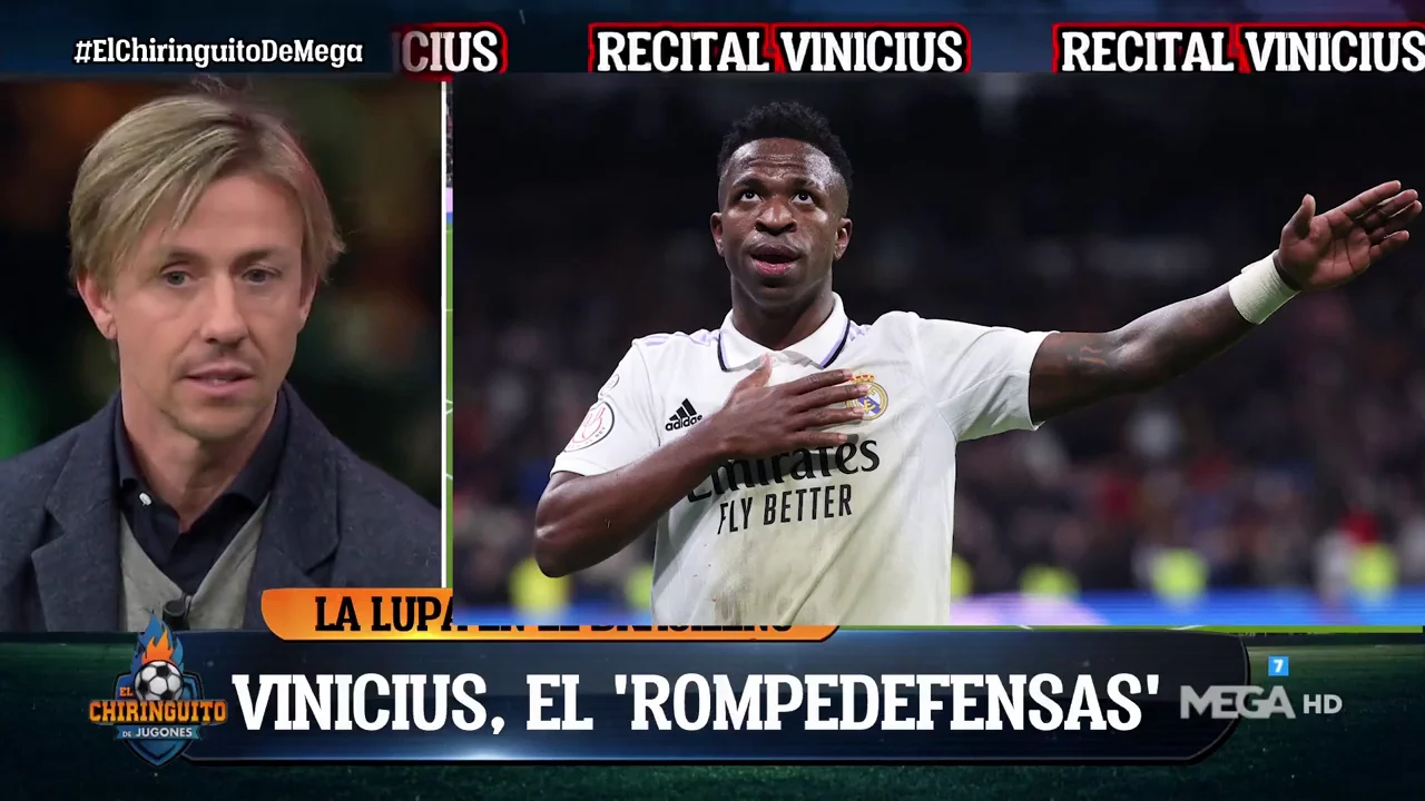 Guti se rinde a Vinicius