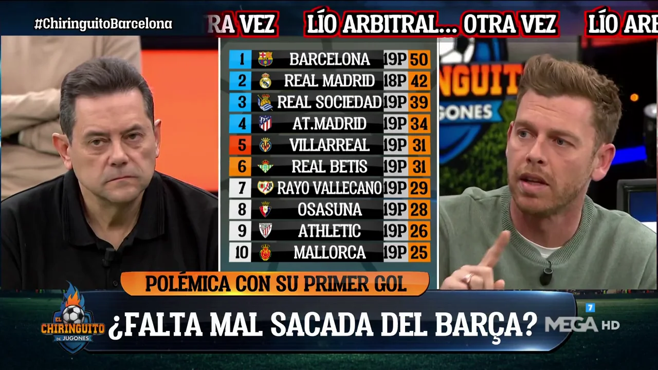 Pol&eacute;mica durante el Betis - Bar&ccedil;a