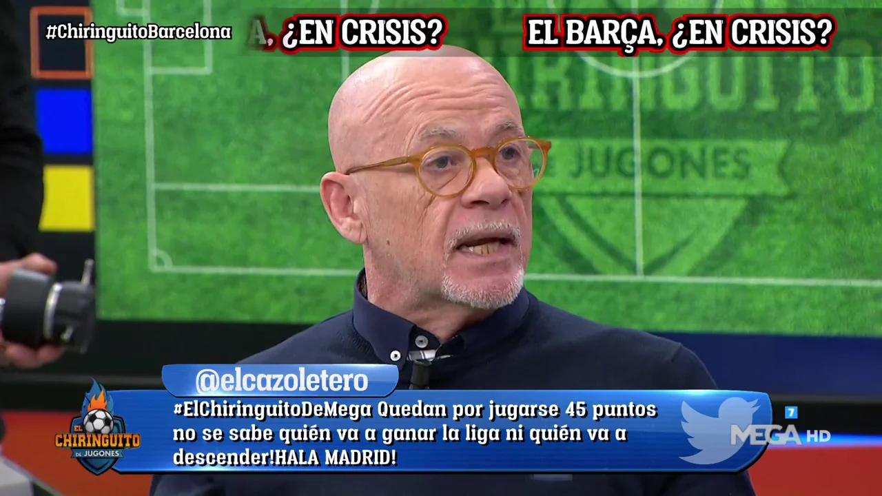 "Has metido al Madrid en La Liga"