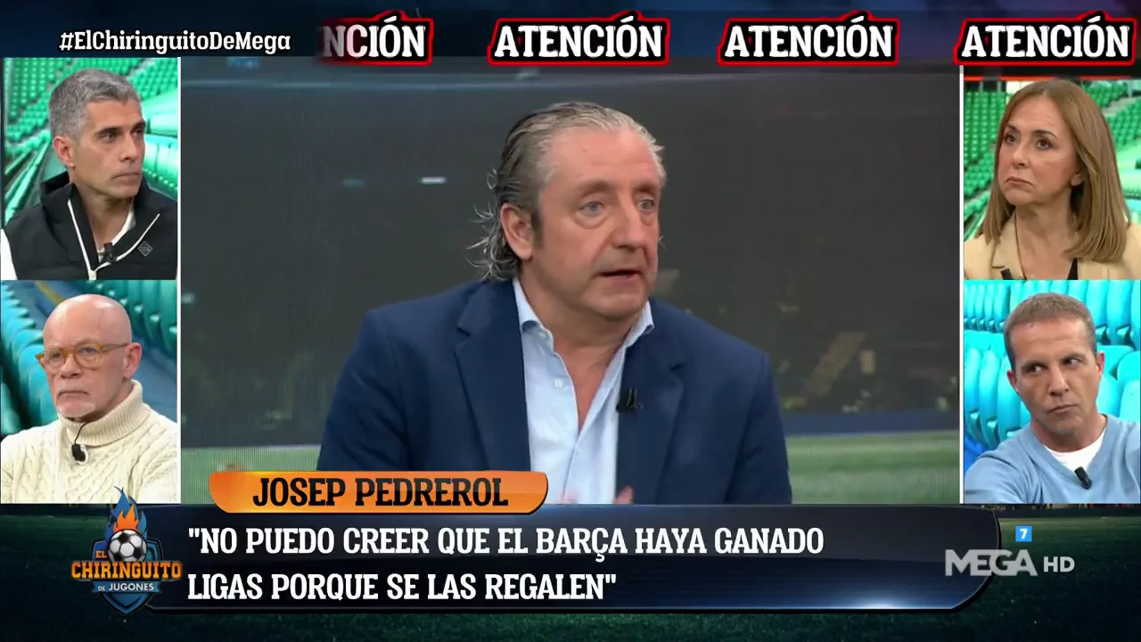 "No puedo creer que el Bar&ccedil;a haya ganado Ligas porque se las han regalado"