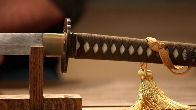 El arma ceremonial de uno de los grandes generales de la Segunda Guerra Mundial