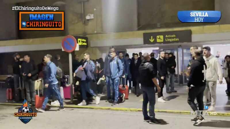 No te pierdas la llegada del Sevilla al aeropuerto