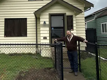 Frank en casa de Kurt Cobain Frank en casa de Kurt Cobain