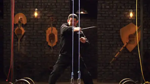 Prueba del corte Forjado a fuego