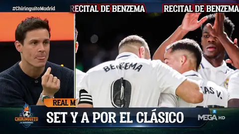 "Benzema ha hecho una minipretemporada" "Benzema ha hecho una minipretemporada"