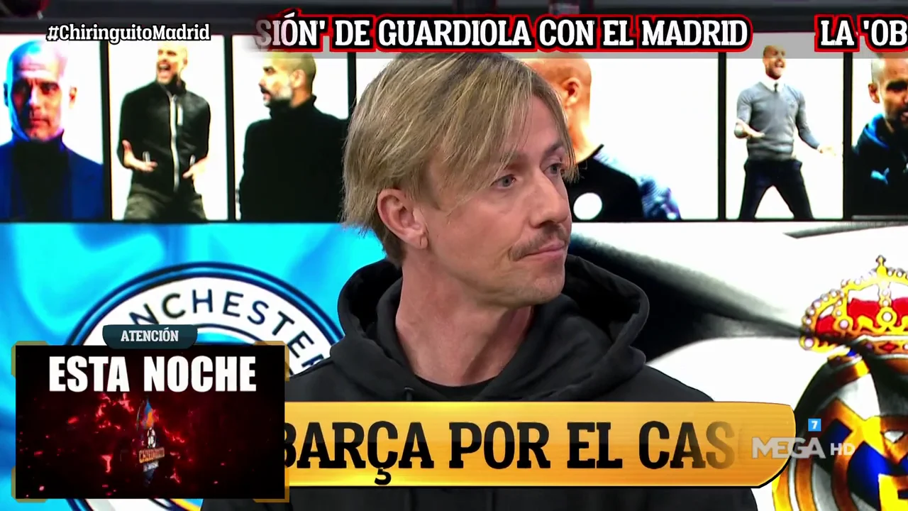 Guti valora las palabras de Pep Guti valora las palabras de Pep