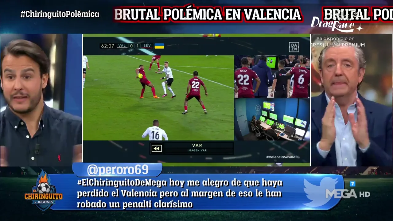"No es mano, es una mano natural"