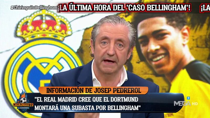 Información de Pedrerol sobre Bellingham