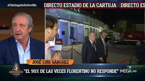 "Quizá a Florentino no le gustó la entrevista a Rubiales" "Quizá a Florentino no le gustó la entrevista a Rubiales"