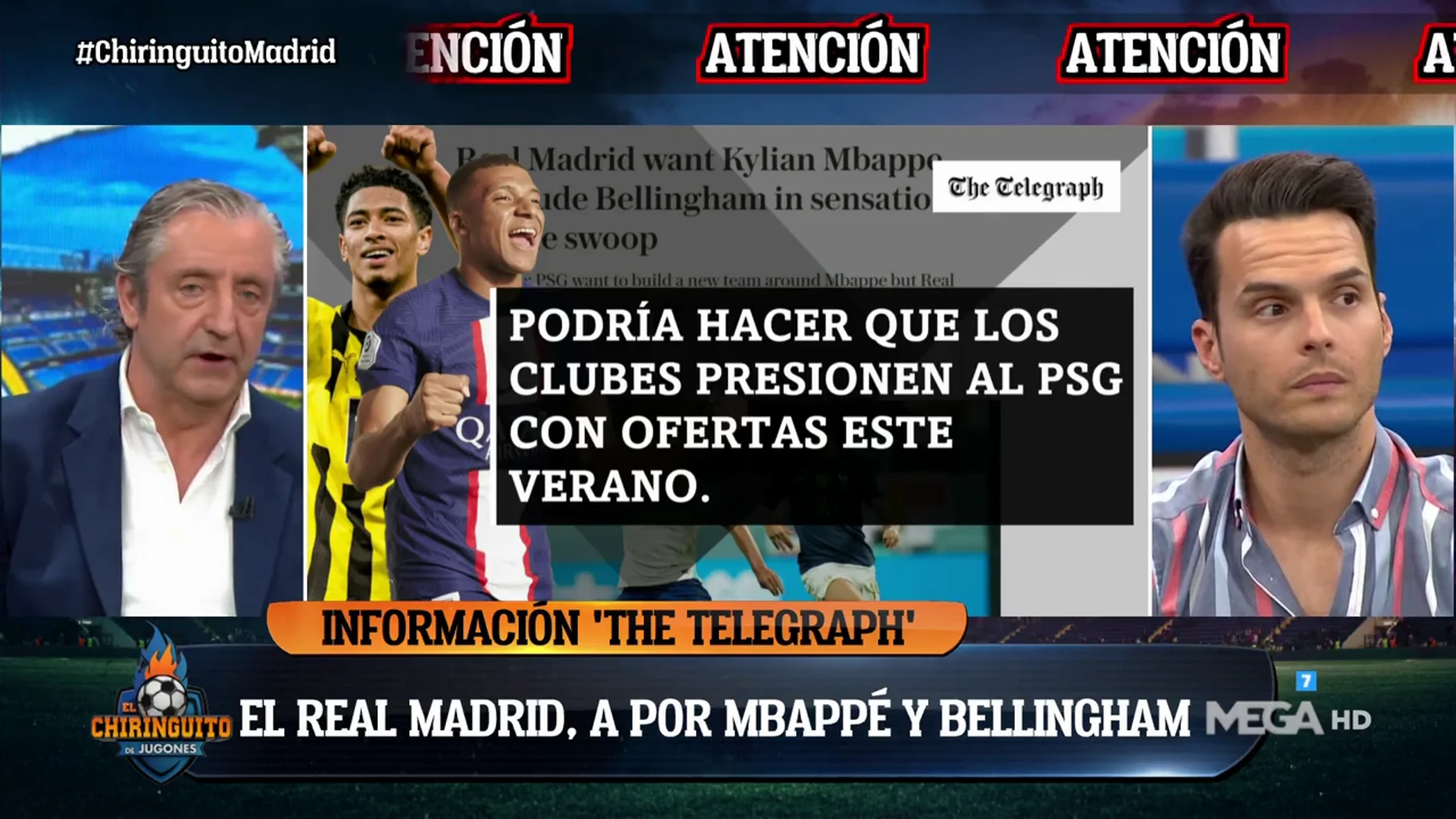 "El Real Madrid no va a negociar nada con el PSG por Mbappé"