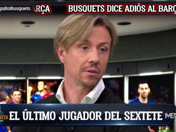 "Sergio Busquets es uno de los mejores centrocampistas de la historia"