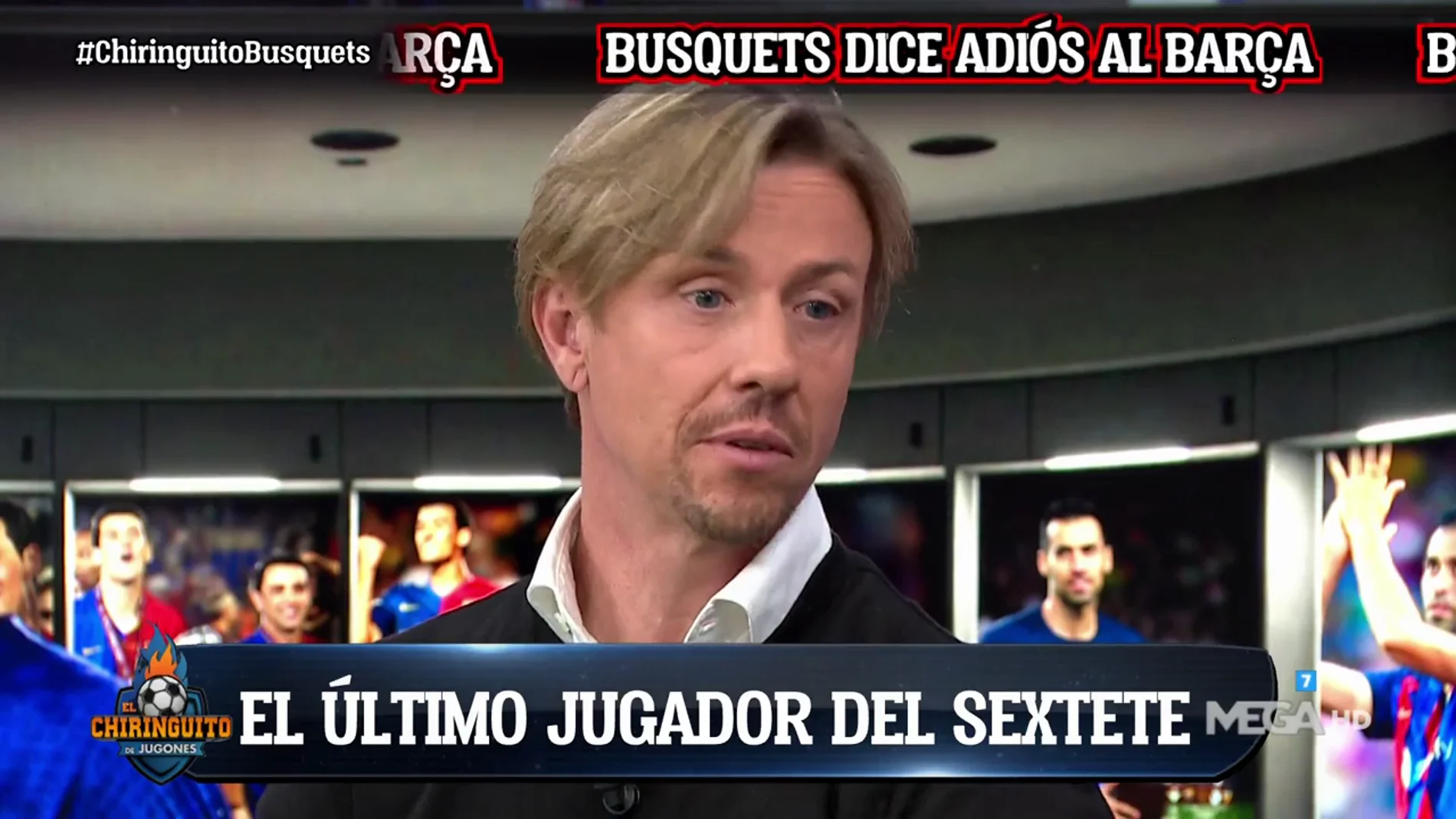 "Sergio Busquets es uno de los mejores centrocampistas de la historia"