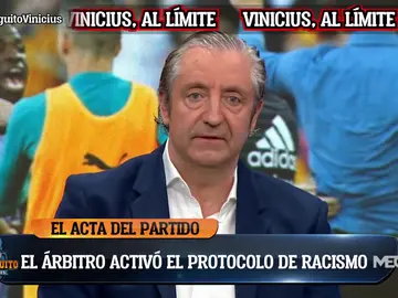 "Vinicius es un chaval que está sufriendo una persecución" "Vinicius es un chaval que está sufriendo una persecución"