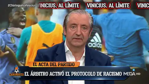"Vinicius es un chaval que está sufriendo una persecución" "Vinicius es un chaval que está sufriendo una persecución"
