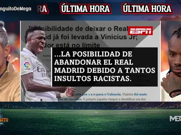 "Vinicius está al límite" "Vinicius está al límite"