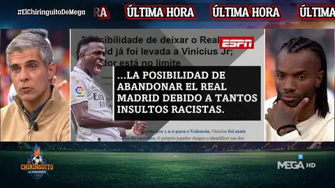 "Vinicius está al límite" "Vinicius está al límite"