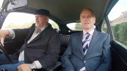 Rick se pone al volante de un Jaguar E-Type Serie 3 Mega