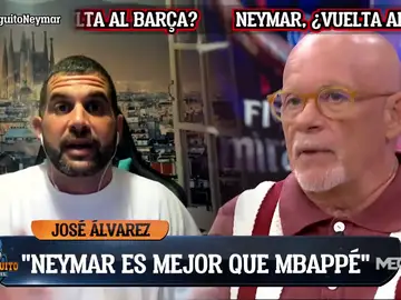 José Álvarez: &quot;Al máximo nivel, Neymar es mejor que Mbappé&quot;
