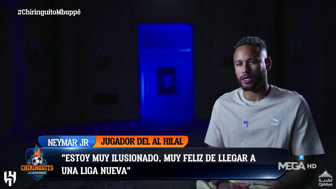 Neymar, ilusionado en Arabia Saud&iacute;