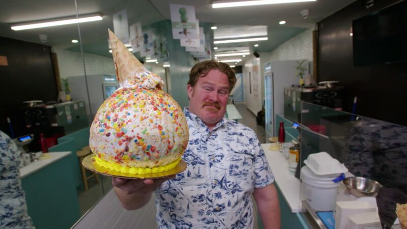 El reto 'helado' de Casey 