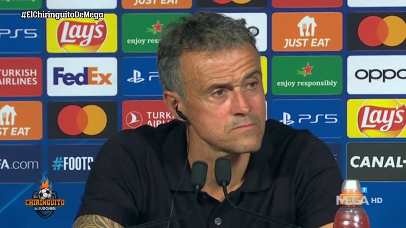 Luis Enrique tira de ironía