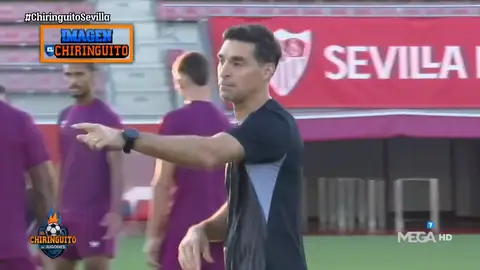 Máxima intensidad en el entrenamiento de Diego Alonso Máxima intensidad en el entrenamiento de Diego Alonso