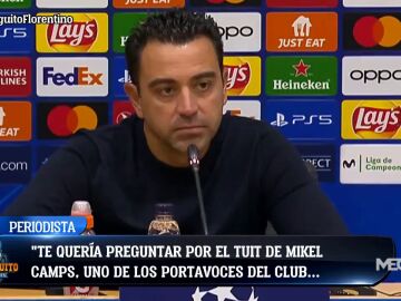 Xavi: "Nos quedamos con que Miquel Camps ha borrado el tweet".