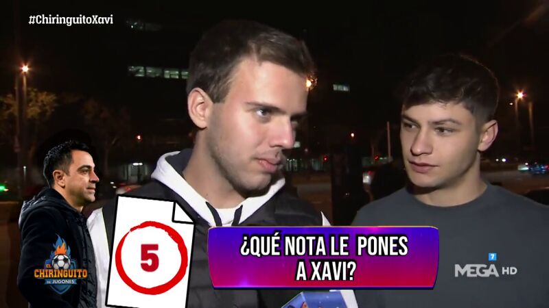 La afición del Barça evalúa a Xavi Hernández