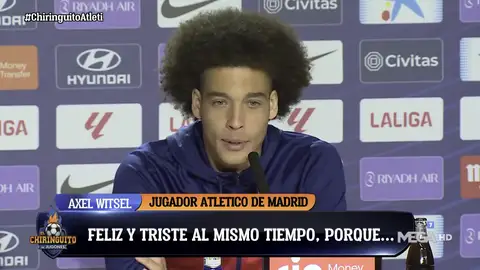 Witsel: "Estoy muy feliz por marcar, pero triste porque esta mañana perdí a mi abuela" Witsel: "Estoy muy feliz por marcar, pero triste porque esta mañana perdí a mi abuela"