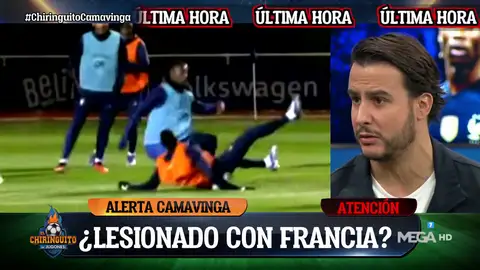 "Camavinga estará mínimo 6 semanas de baja" "Camavinga estará mínimo 6 semanas de baja"