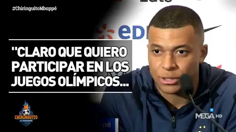 Mbappé: "Quiero jugar los Juegos Olímpicos, pero no soy yo quien decide" Mbappé: "Quiero jugar los Juegos Olímpicos, pero no soy yo quien decide"
