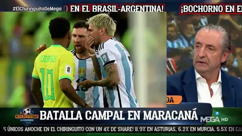 En un Brasil-Argentina... ¿con quién van los tertulianos de El Chiringuito? En un Brasil-Argentina... ¿con quién van los tertulianos de El Chiringuito?