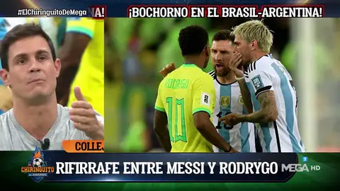 Edu Aguirre: "Messi y de Paul intentaron humillar a Rodrygo" Edu Aguirre: "Messi y de Paul intentaron humillar a Rodrygo"
