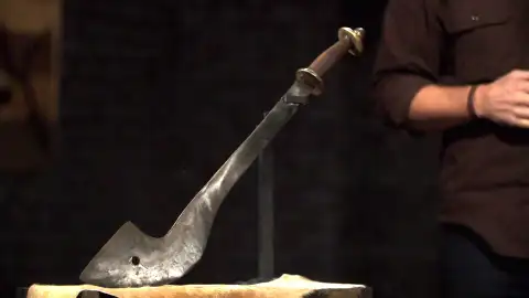 El machete de las amazonas Forjado a fuego