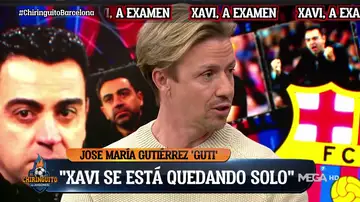 Guti: "Xavi está en su peor momento, se está quedando solo"