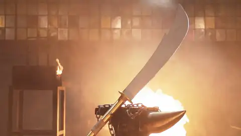 Forjar un arma usada por los guerreros coreanos desde el siglo VI Forjar un arma usada por los guerreros coreanos desde el siglo VI