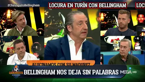 Josep Pedrerol: "Bellingham transmite felicidad" Josep Pedrerol: "Bellingham transmite felicidad"