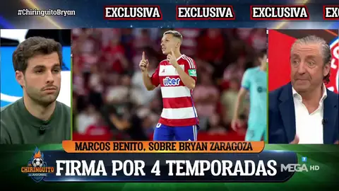 Marcos Benito: "Atlético de Madrid y RB Leipzig quisieron a Bryan Zaragoza" Marcos Benito: "Atlético de Madrid y RB Leipzig quisieron a Bryan Zaragoza"