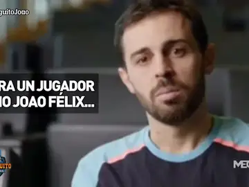 Bernardo Silva: &quot;Joao Félix acabó en el sitio equivocado&quot;
