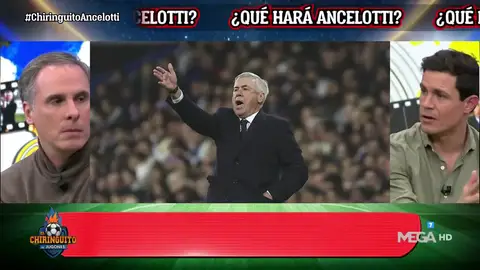 "Ancelotti tiene que seguir pase lo que pase" "Ancelotti tiene que seguir pase lo que pase"