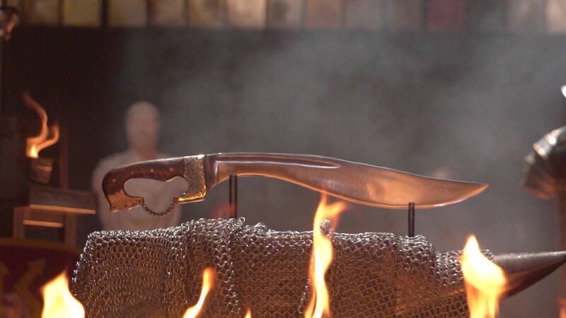 El Kopis, una espada de la Grecia clásica para triunfar en Forjado a fuego