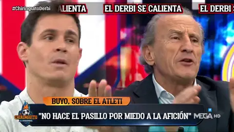 "El Atleti tiene complejo de inferioridad, por eso no hace pasillo al Madrid" "El Atleti tiene complejo de inferioridad, por eso no hace pasillo al Madrid"