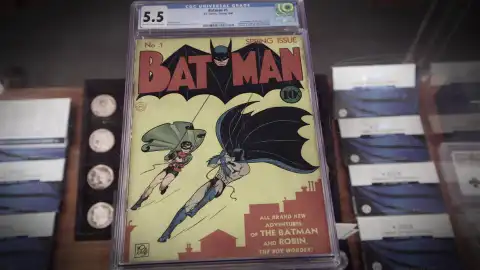 Corey se vuelve loco con el primer cómic de Batman que un cliente vende por 250.000 euros Corey se vuelve loco con el primer cómic de Batman que un cliente vende por 250.000 euros