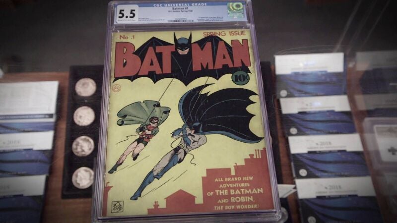 Corey se vuelve loco con el primer cómic de Batman que un cliente vende por 250.000 euros 