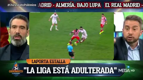 Matías Palacios pone patas arriba el plató de El Chiringuito Matías Palacios pone patas arriba el plató de El Chiringuito