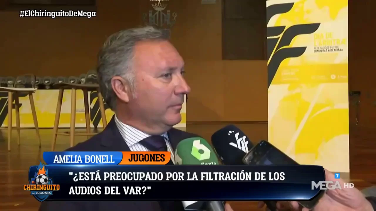 Medina Cantalejo molesto con las filtraciones de audios del VAR
