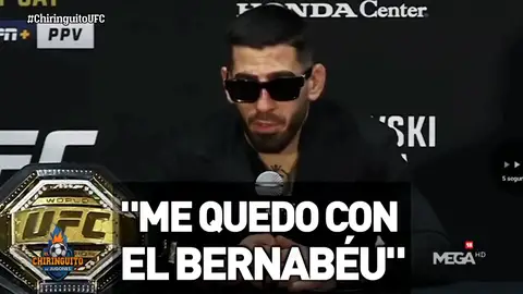 Ilia Topuria quiere pelear en el Bernabéu Ilia Topuria quiere pelear en el Bernabéu