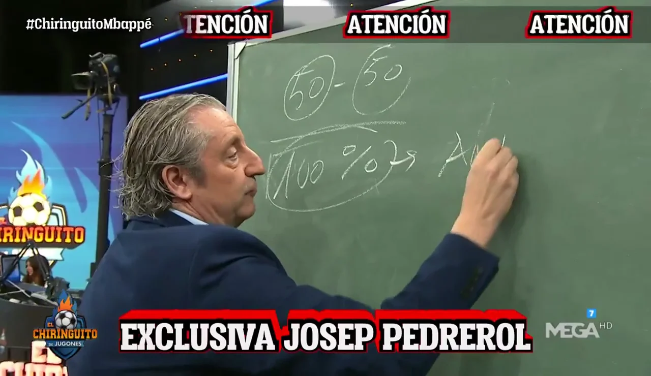 Josep Pedrerol explica las cifras del contrato de Mbappé