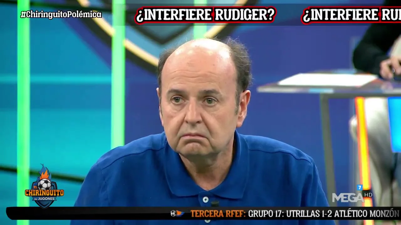 "El árbitro ha perjudicado al Real Madrid" "El árbitro ha perjudicado al Real Madrid"