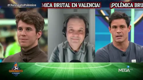 "Gil Manzano está asustado en la última jugada" "Gil Manzano está asustado en la última jugada"